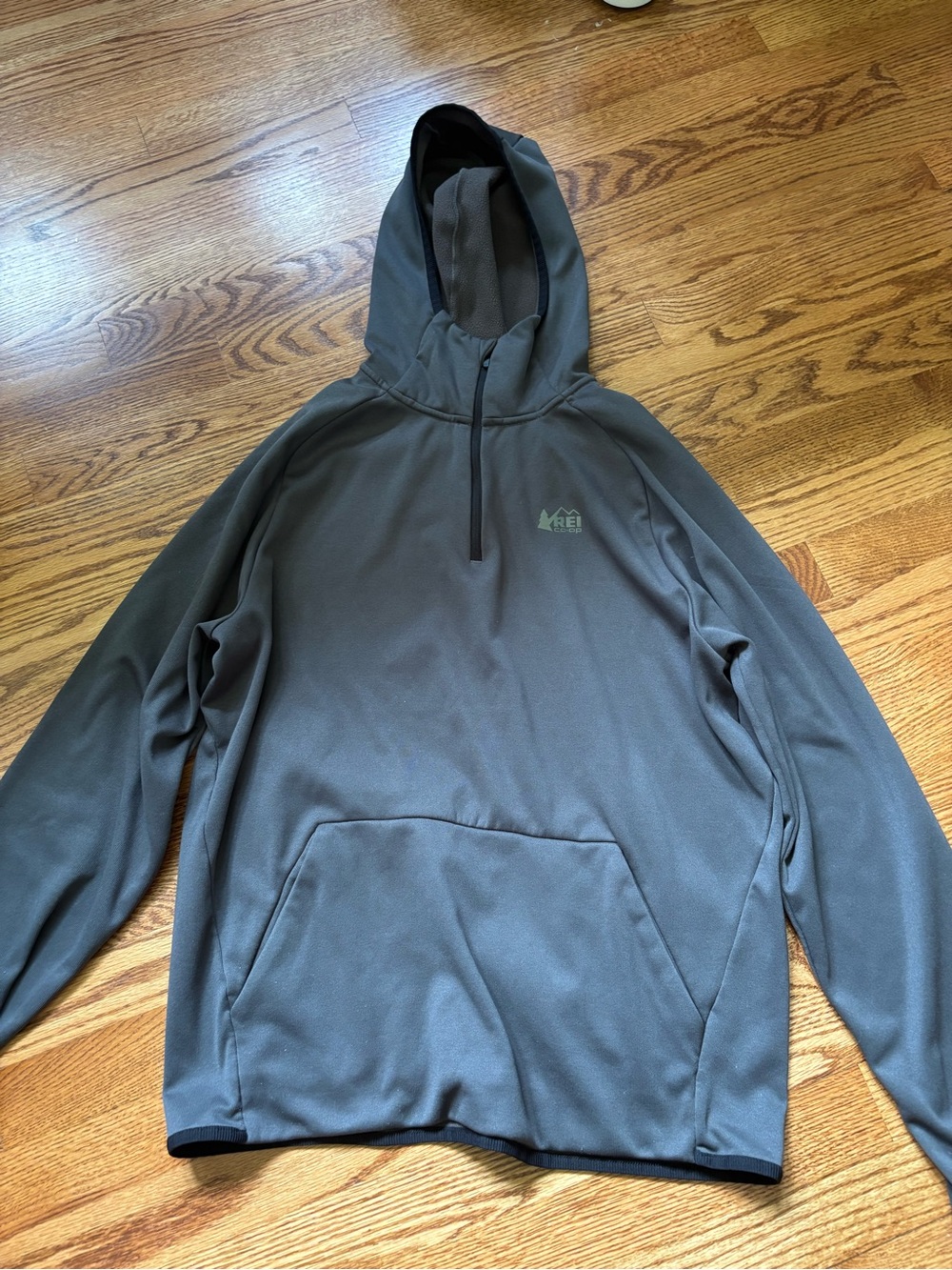 REI Half Zip Fleece Hoodie